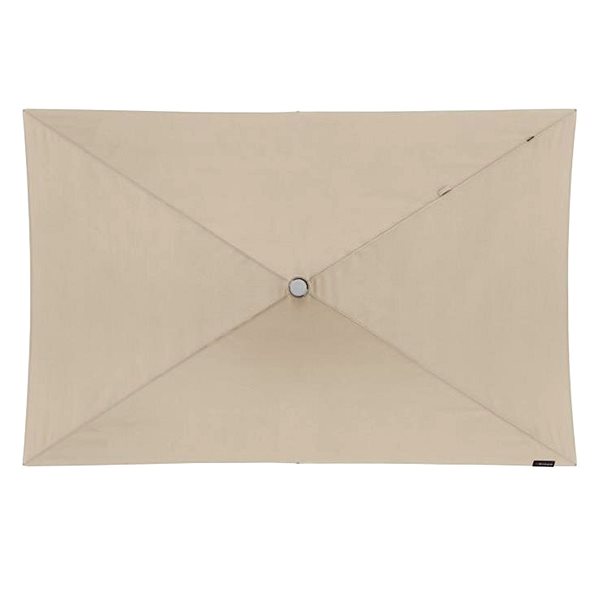 Slunečník KNIRPS Automatic 260 × 165 cm - zahradní slunečník přírodní ...
