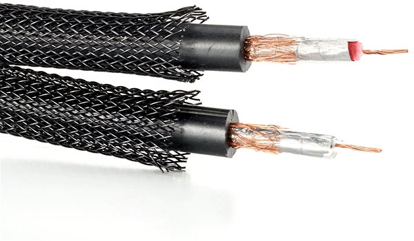 Audio kábel Eagle Cable Deluxe II Mono-subwoofer kábel 3 m Možnosti pripojenia (porty)
