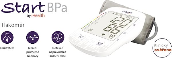 Pressure Monitor iHealth START BPA Features/technology