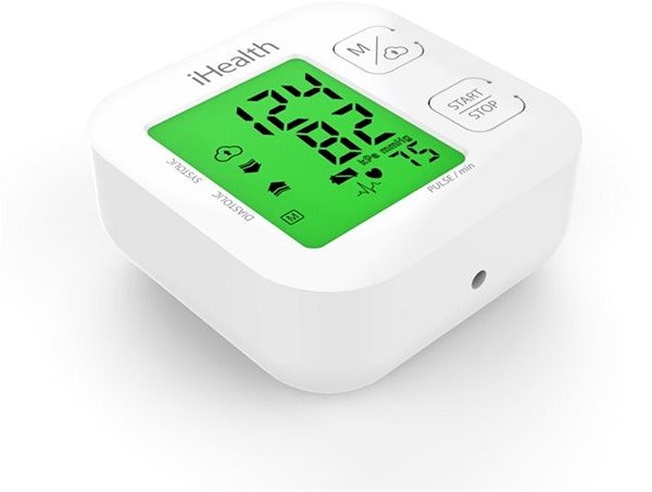 Manometer iHealth TRACK KN-550BT Blutdruckmessgerät Seitlicher Anblick