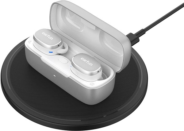 Bezdrôtové slúchadlá EarFun Free Pro 3 biele ...