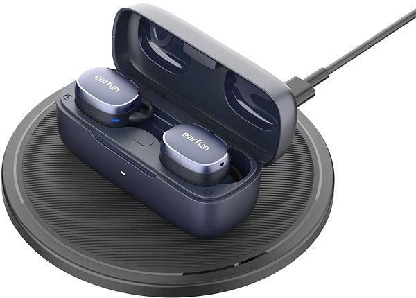 Vezeték nélküli fül-/fejhallgató EarFun Free Pro 3 kék ...