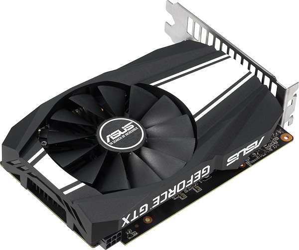 Graphics Card ASUS PHOENIX GeForce GTX1650 SUPER O4G Lateral view