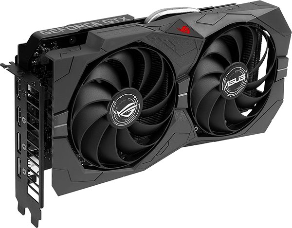 Graphics Card ASUS ROG STRIX GTX1650 SUPER A4G GAMING Lateral view