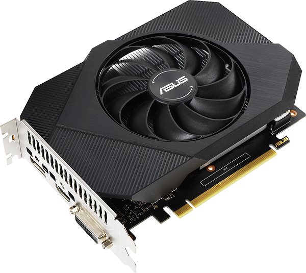 Graphics Card ASUS PHOENIX GeForce GTX 1650 O4G D6 Lateral view