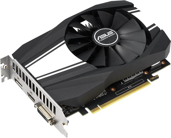 Graphics Card ASUS PHOENIX GeForce GTX1660 O6G Lateral view