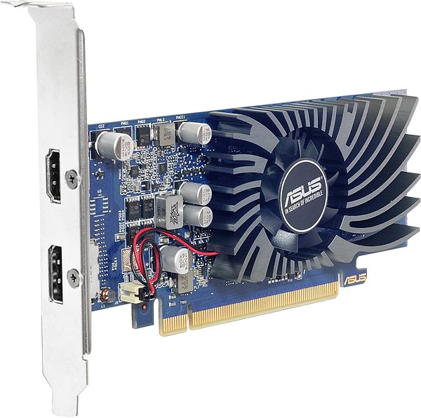 Graphics Card ASUS GeForce GT1030-2G-BRK Lateral view