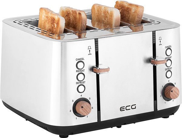 Toaster ECG ST 4767 Timber ...