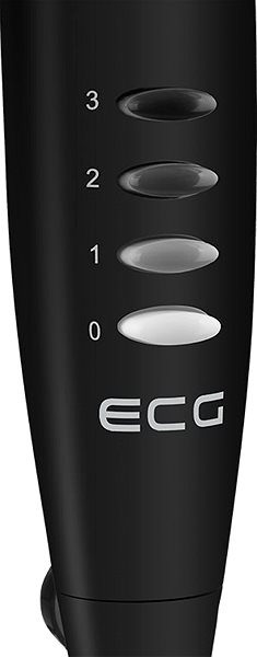 Ventilator ECG FS 40a Black ...