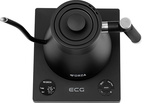 ECG Forza 8000 Pour over Nero kettle.