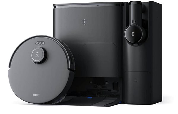 Robot Vacuum ECOVACS DEEBOT T30S COMBO COMPLETE Black ...