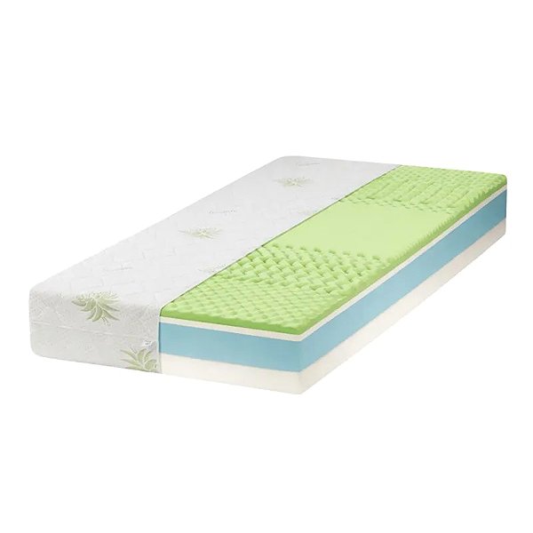 Mattress EcoMatress Zeus Premium Aloe Vera 24 cm, 120 × 200 cm ...