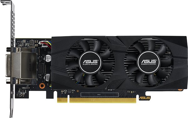 Graphics Card ASUS GeForce GTX 1650 O4G Low Profile Screen