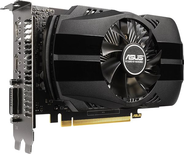 Graphics Card ASUS PHOENIX GeForce GTX 1650 4G Lateral view
