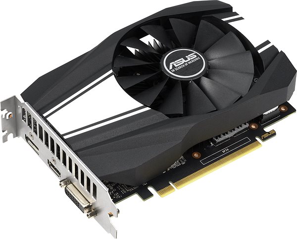 Graphics Card ASUS PHOENIX GeForce GTX 1650 SUPER 4G Lateral view