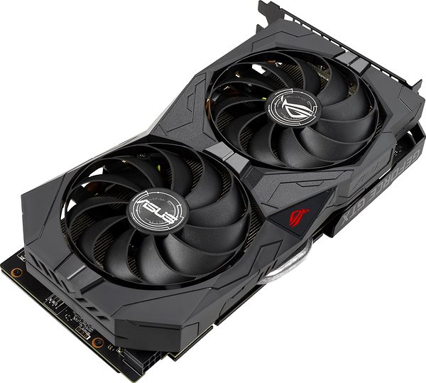 Graphics Card ASUS ROG STRIX GeForce GTX 1650 SUPER 4G GAMING Lateral view