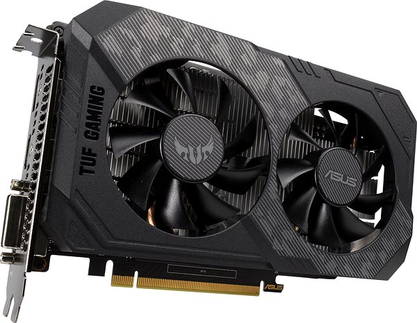Graphics Card ASUS TUF GeForce GTX 1650 O4GD6 GAMING Lateral view