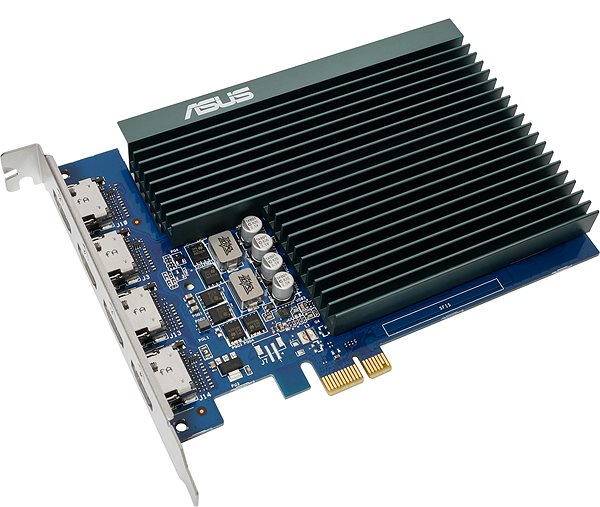 Grafická karta ASUS GeForce GT730-4H-SL-2GD5 Bočný pohľad