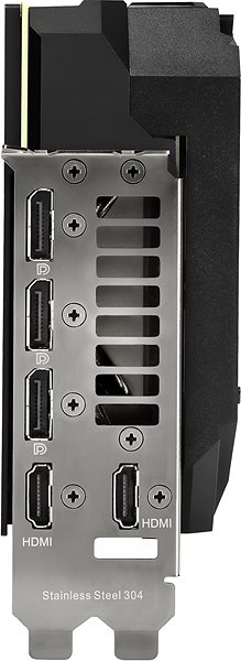 Videókártya ASUS ROG STRIX GeForce RTX 3080 Ti GAMING O12G Csatlakozási lehetőségek (portok)
