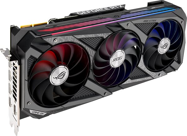 Graphics Card ASUS ROG STRIX GeForce RTX 3090 GAMING 24G Lateral view