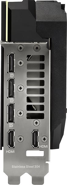 Videókártya ASUS ROG STRIX GeForce RTX 3090 GAMING O24G Csatlakozási lehetőségek (portok)
