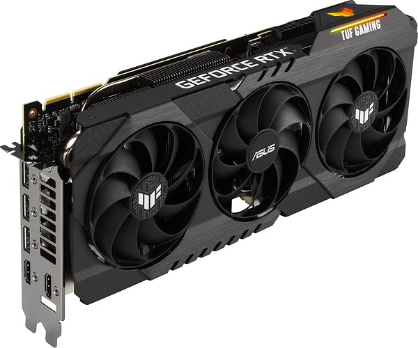 Graphics Card ASUS TUF GeForce RTX 3090 GAMING O24G Lateral view