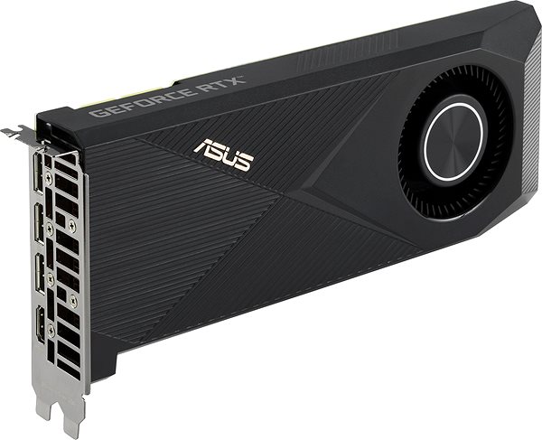 Graphics Card ASUS ASUS TURBO GeForce RTX 3090 24G Lateral view