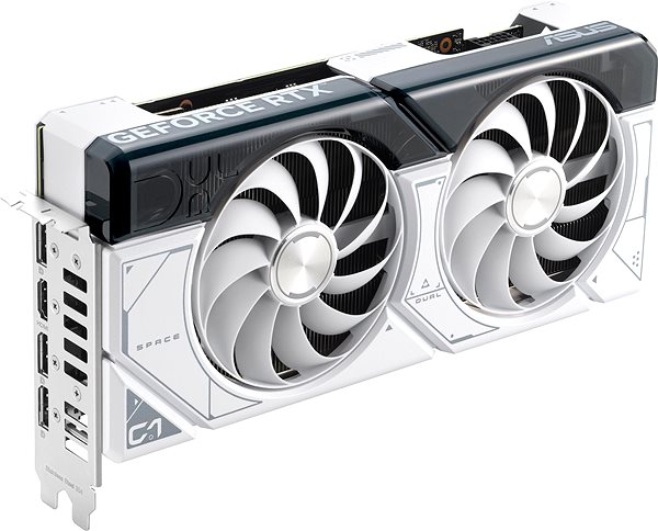 Videókártya ASUS DUAL GeForce RTX 4070 SUPER 12G WHITE ...