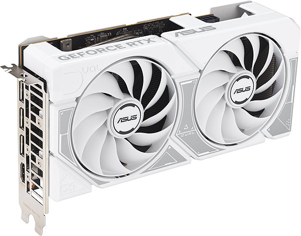 Graphics Card ASUS DUAL GeForce RTX 5060 8G OC WHITE ...