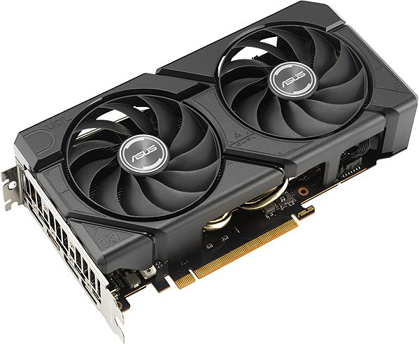 ASUS DUAL Radeon RX 7600 8G OC EVO graphics card.