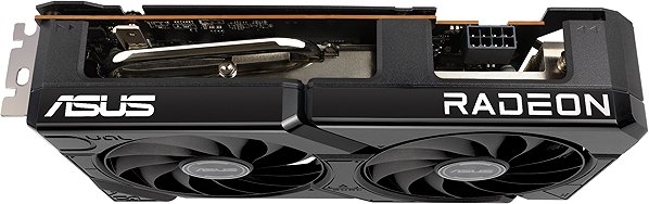 ASUS DUAL Radeon RX 7600 8G OC EVO graphics card.