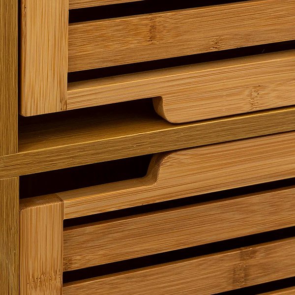 Shelving Unit 5five Bamboo shelf, cabinet Sicela, 33 × 168 × 28 cm ...
