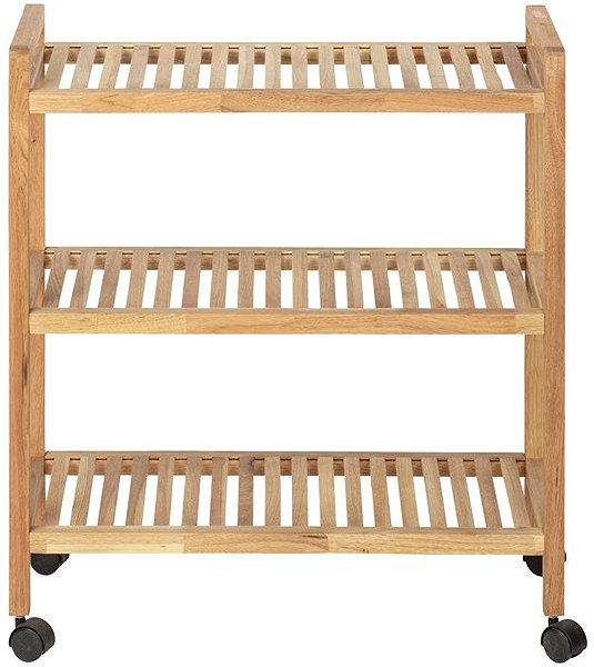 Shelving Unit Wenko Bathroom shelf on castors Norway, 3 shelves ...