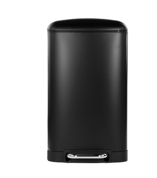 Rubbish Bin 5five Simply Smart Ariane Pedal Bin, 20L, Black ...