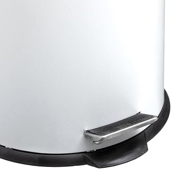 Rubbish Bin 5five Simply Smart Natureo Rubbish Bin, 30L, Metal, White ...