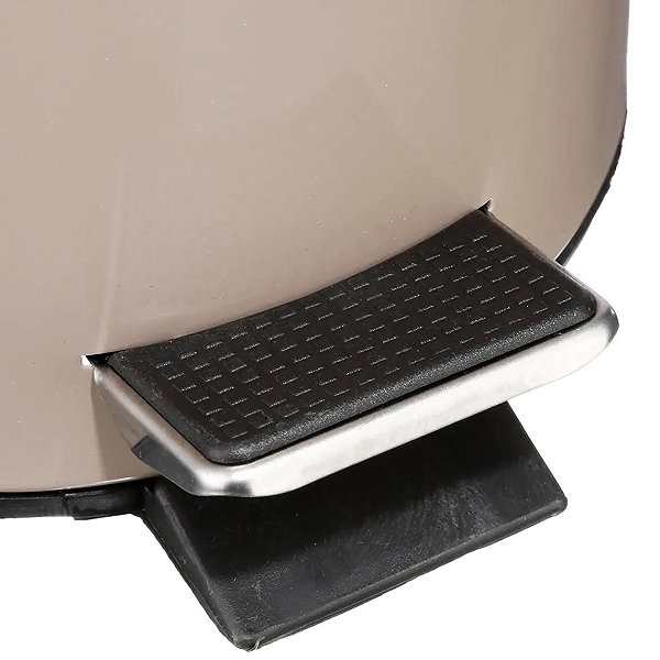 Rubbish Bin 5five Simply Smart Bathroom Bin, 3L, Beige ...