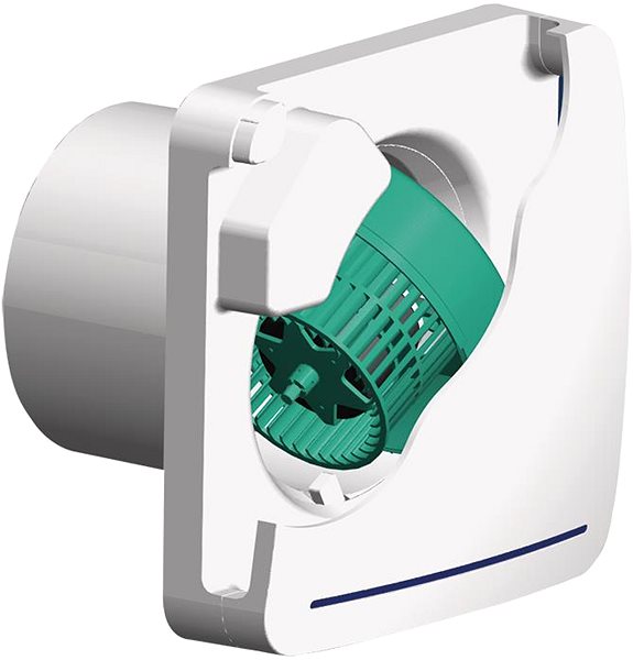 Bathroom fan Soler&Palau ECOAIR MLC Ecowatt, white .