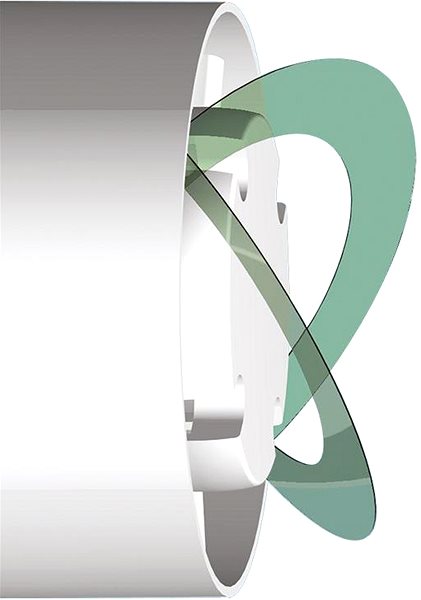 Bathroom fan Soler&Palau SILENT 100 CRZ Design Ivory 4C in ivory .