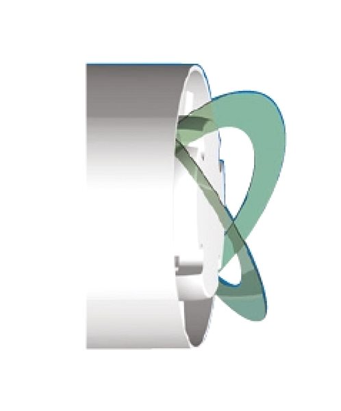 Bathroom fan Soler&Palau Silent 200 CRZ Design 3C, silver .