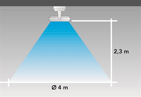 Fan Soler&Palau ARTIC-405 PM GR wall-mounted Technical draft