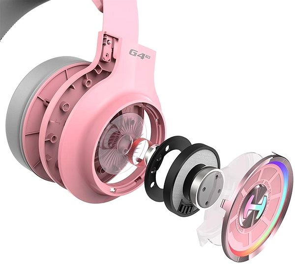 Gaming Headphones EDIFIER G4 TE Pink Features/technology