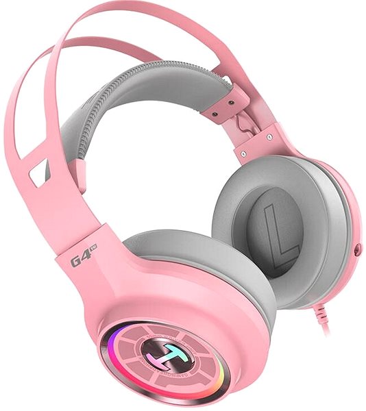Gaming Headphones EDIFIER G4 TE Pink Lateral view