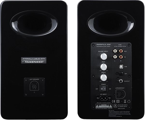 Speakers EDIFIER A100 Back page