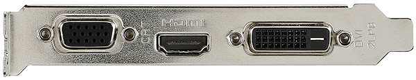 Grafická karta MSI GeForce GT 710 2GD3 LP Možnosti připojení (porty)