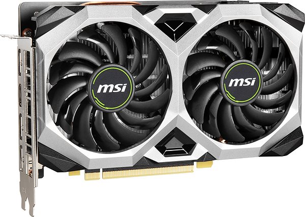 Graphics Card MSI GeForce GTX 1660 SUPER VENTUS XS OC Lateral view