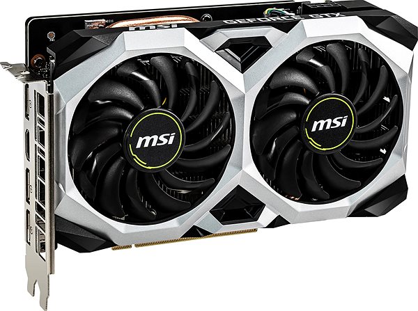 Graphics Card MSI GeForce GTX 1660 Ti VENTUS XS 6G OC Lateral view