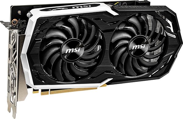 Graphics Card MSI GeForce GTX 1660 ARMOR 6G OC Lateral view