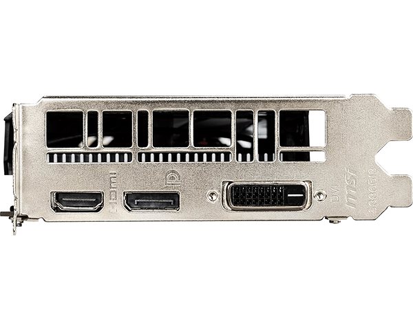 Videókártya MSI GeForce GTX 1650 AERO ITX 4G OC Csatlakozási lehetőségek (portok)
