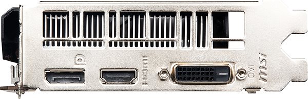Videókártya MSI GeForce GTX 1650 SUPER AERO ITX OC 4G Csatlakozási lehetőségek (portok)