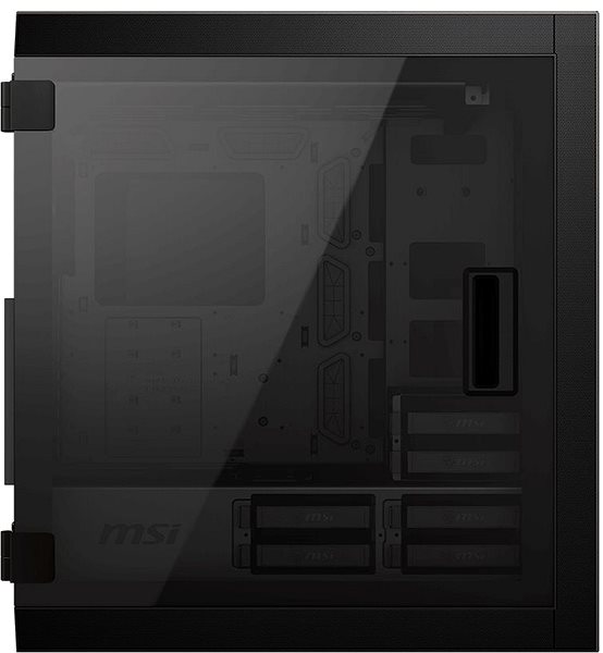 PC skrinka MSI MPG SEKIRA 500G Bočný pohľad